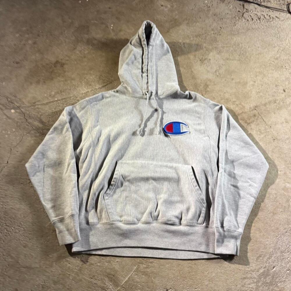 Grey Champion Reverse Weave Hoodie